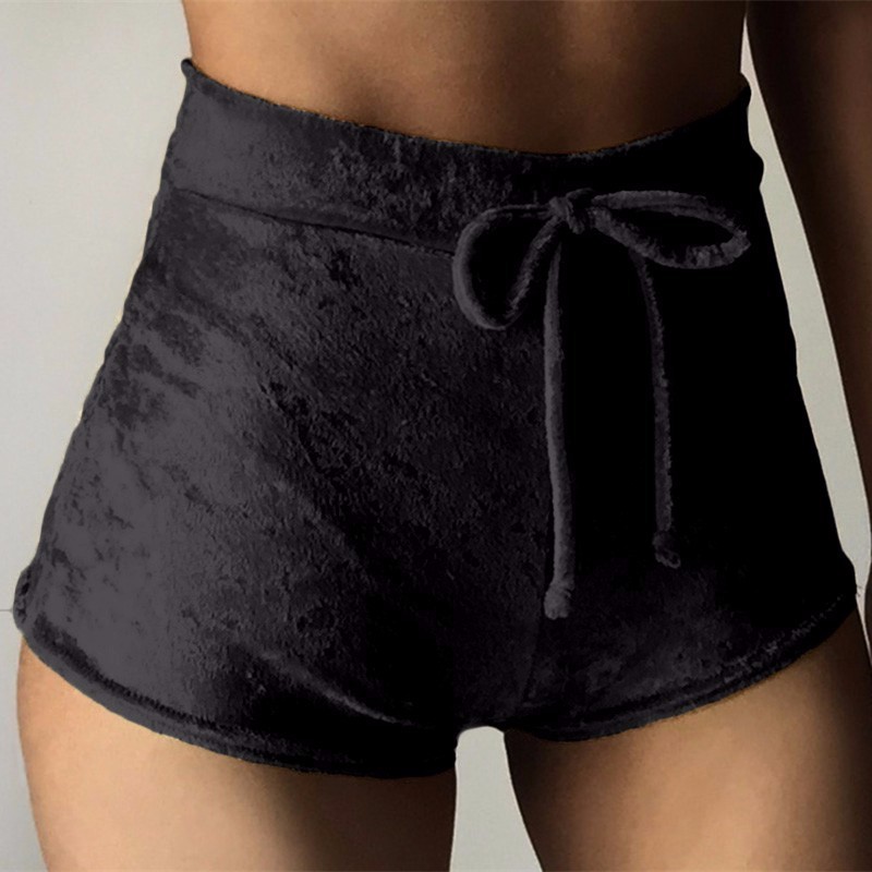 Title 8, Flanell-Trackshorts mit elastischer Schnürung u...