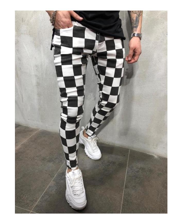 Title 6, Mens Fashion And Comfort Striped Plaid Print P...