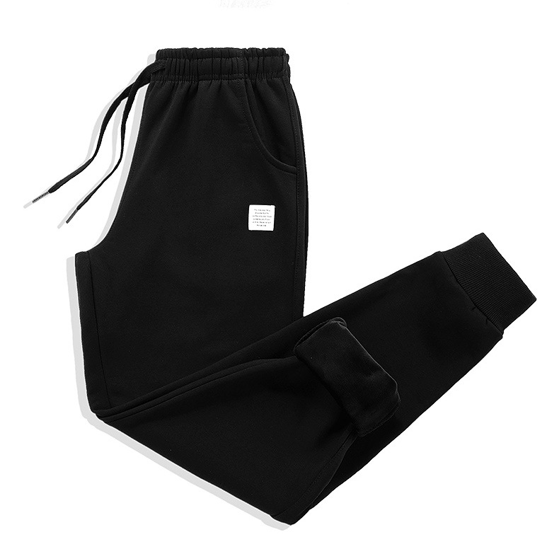 Title 5, Plus velvet thick warm trend beam pants for ult...