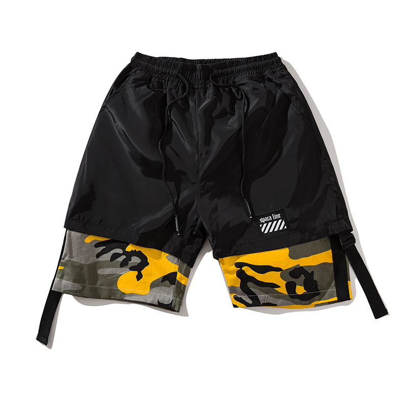 Title 12, Herren Camouflage-Shorts in lockerer Passform, ...