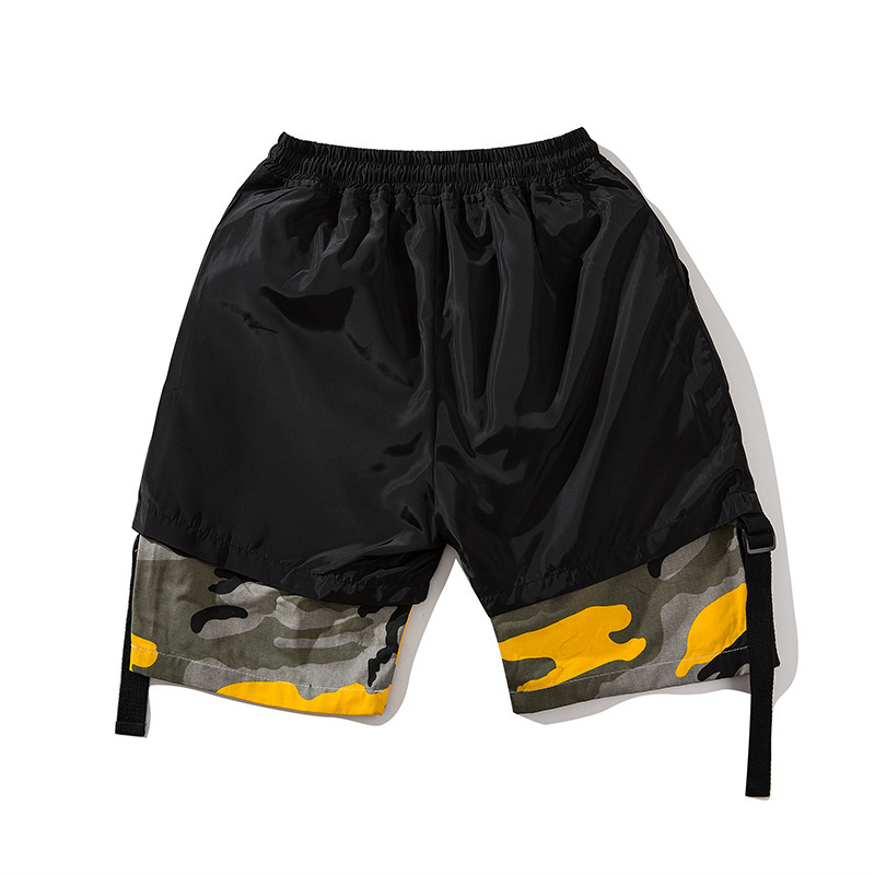 Title 13, Herren Camouflage-Shorts in lockerer Passform, ...