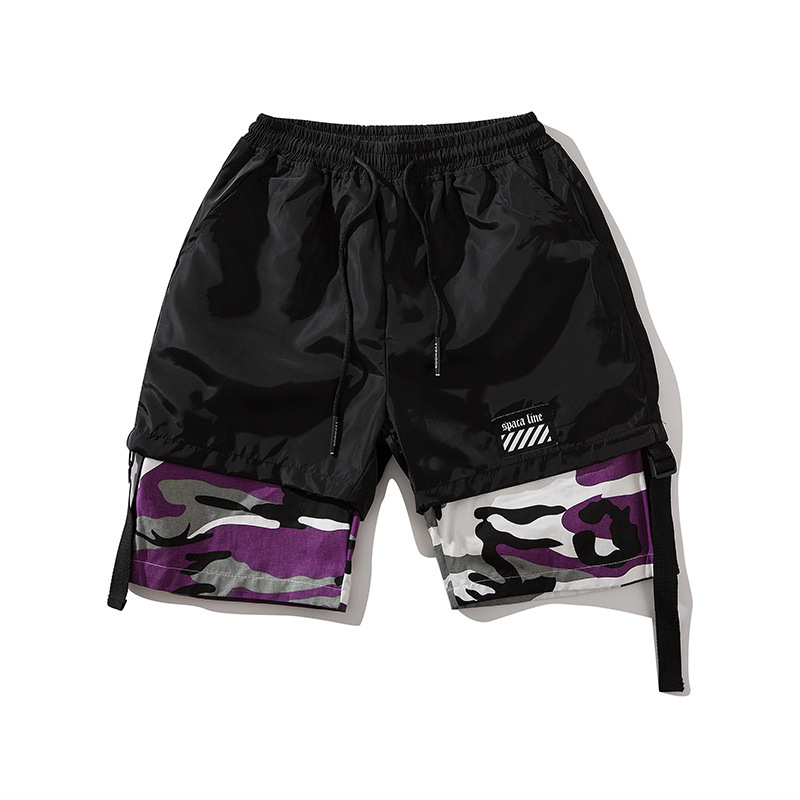 Title 16, Herren Camouflage-Shorts in lockerer Passform, ...