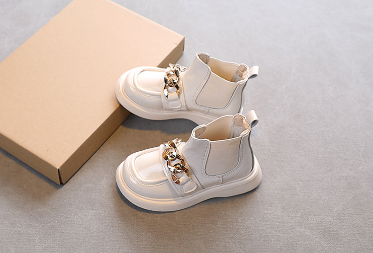 Title 5, Bottines Martin Princesse Enfant en Cuir Brilla...