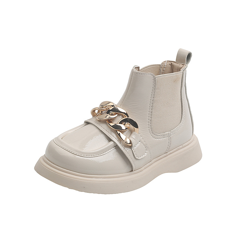 Title 16, Bottines Martin Princesse Enfant en Cuir Brilla...