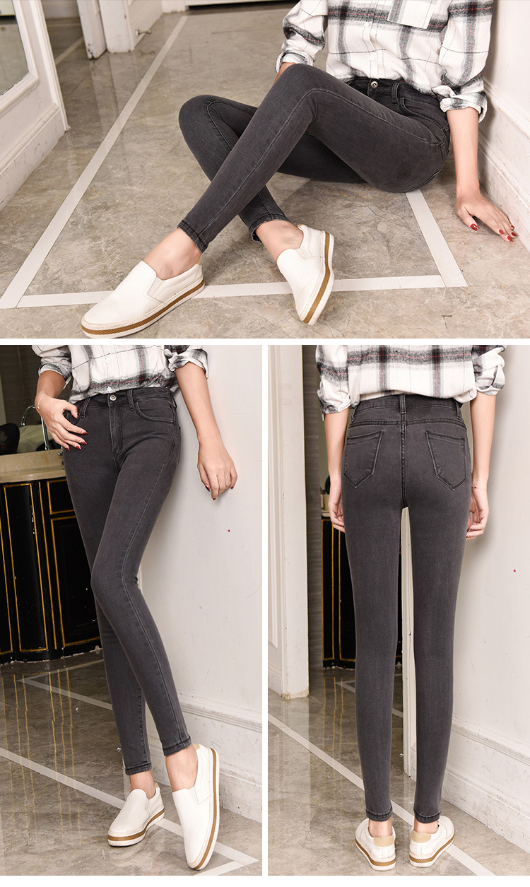 Title 4, Womens Stretch Jeans with High Waist and Penci...