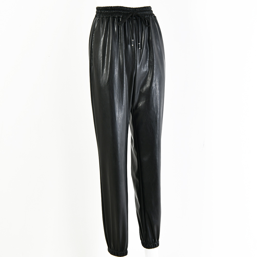 Title 8, PU sexy leather pants