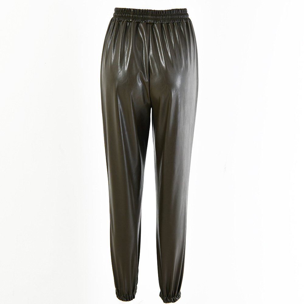 Title 12, Sexy PU leather pants for women, form-fitting a...