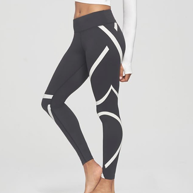 Title 11, Damen Leggings Digitaldruck Hose Stretchhose Be...