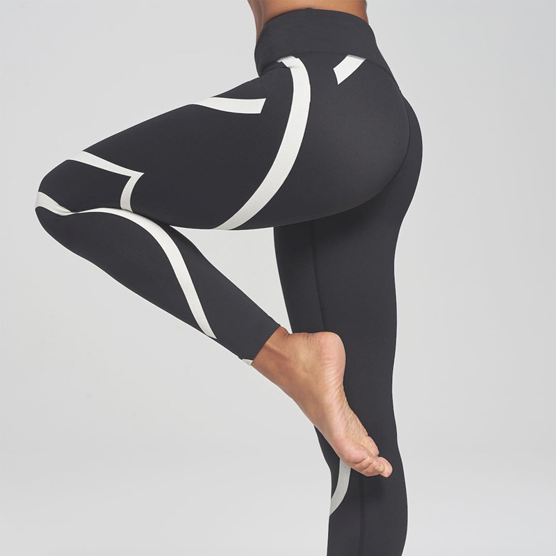 Title 12, Damen Leggings Digitaldruck Hose Stretchhose Be...