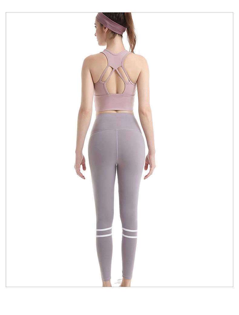 Title 7, Colorblock Yoga Cropped Pants für Damen, atmung...