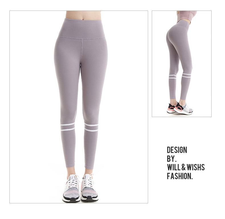 Title 10, Colorblock Yoga Cropped Pants for women, featur...