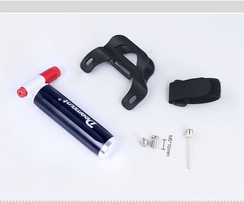 Title 4, Ride bicycle pump for quick and easy inflation,...