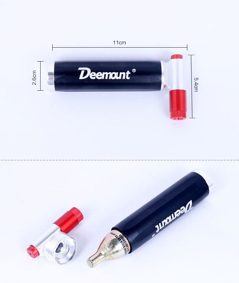 Title 5, Ride bicycle pump for quick and easy inflation,...