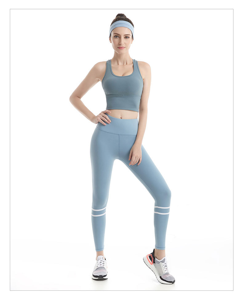 Title 16, Colorblock Yoga Cropped Pants for women, featur...