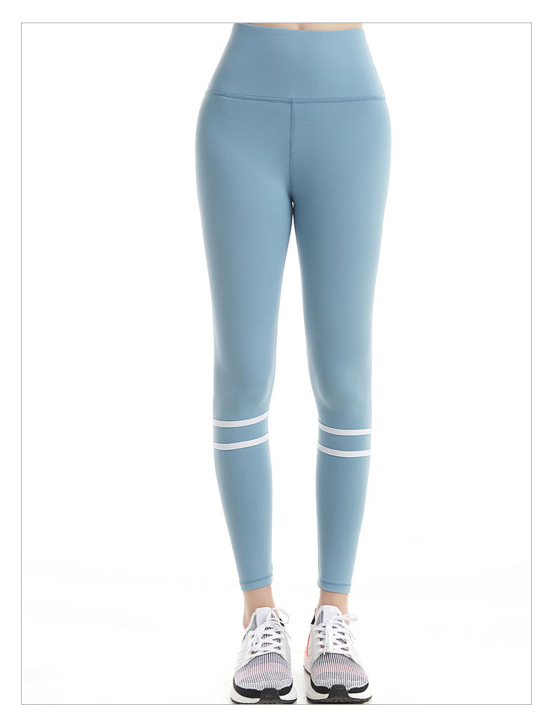 Title 18, Colorblock Yoga Cropped Pants for women, featur...