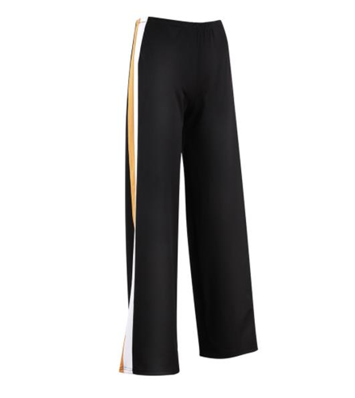 Title 10, Spring new vertical stripe edge casual pants