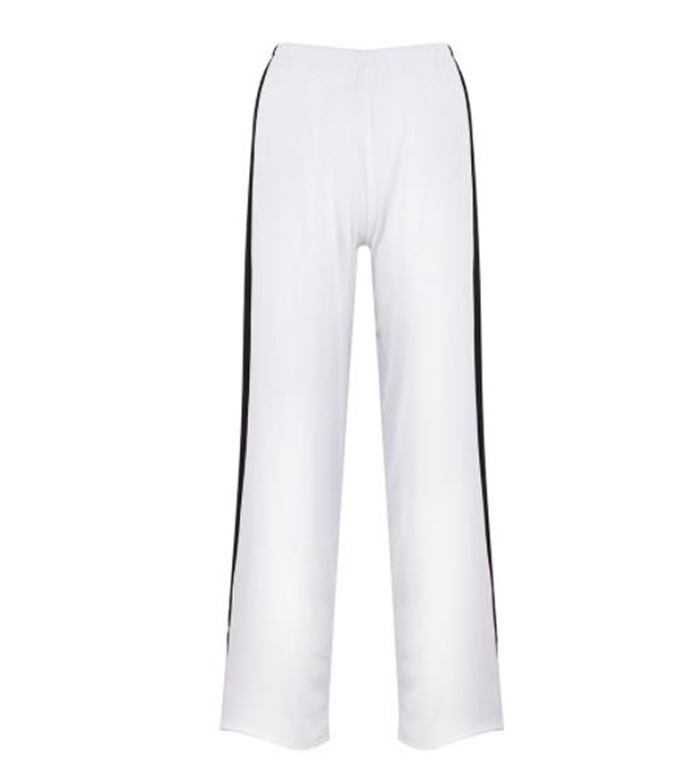 Title 12, Spring new vertical stripe edge casual pants