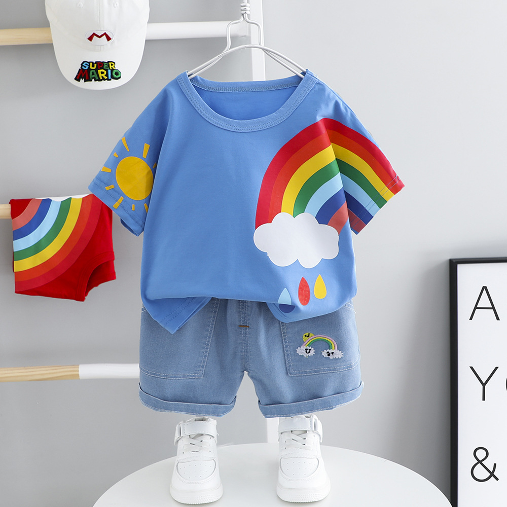 Title 1, Baby boy summer clothes, handsome and trendy ou...