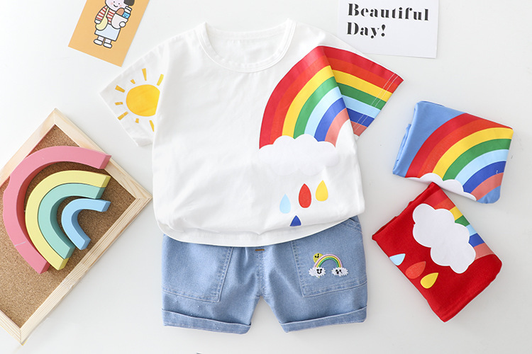 Title 4, Baby boy summer clothes, handsome and trendy ou...