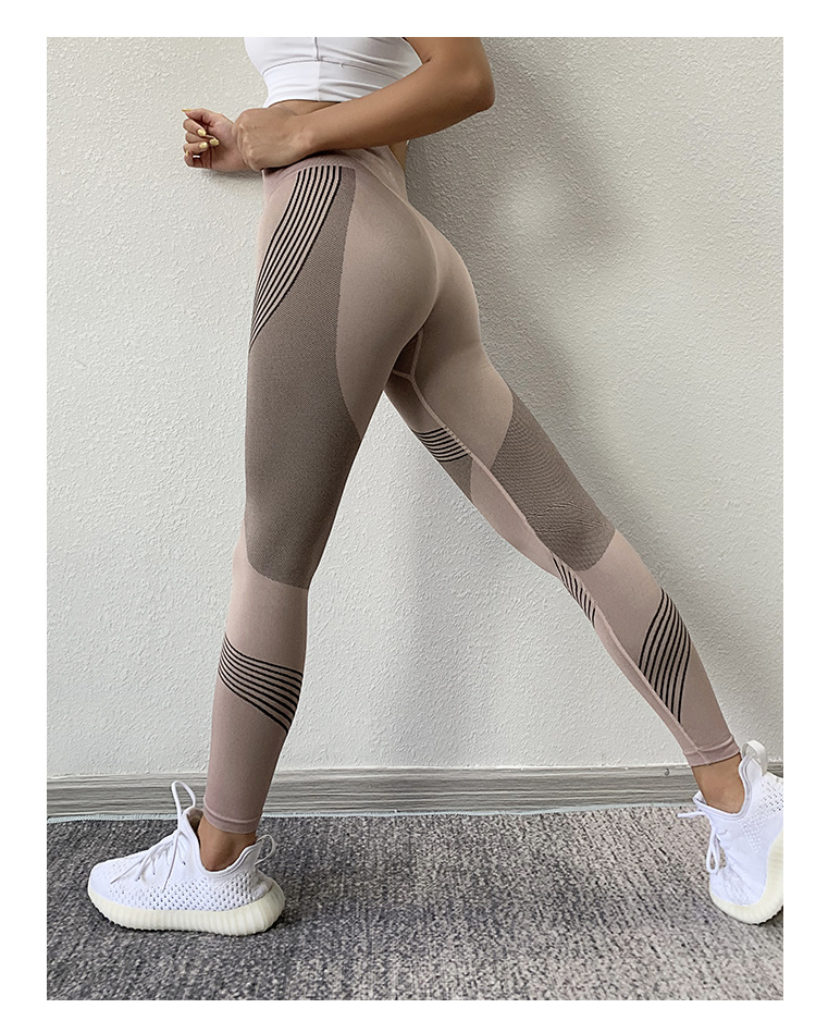 Title 3, High waist sport stretch fitness broek voor dam...