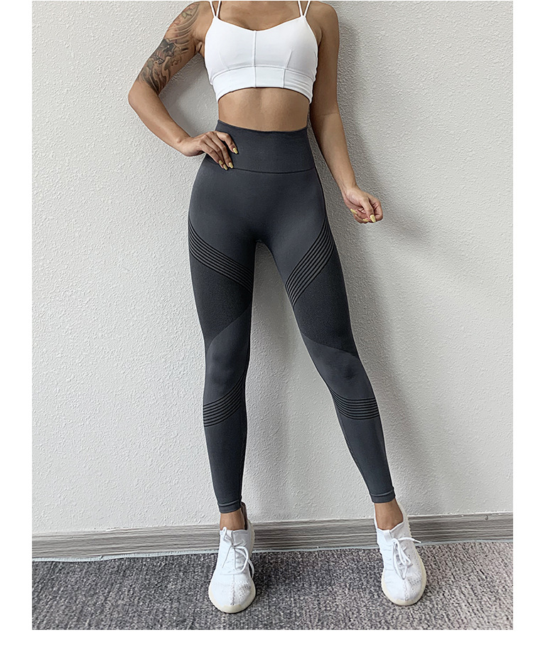 Title 5, High waist sport stretch fitness broek voor dam...