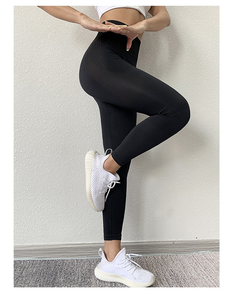 Title 7, High waist sport stretch fitness broek voor dam...