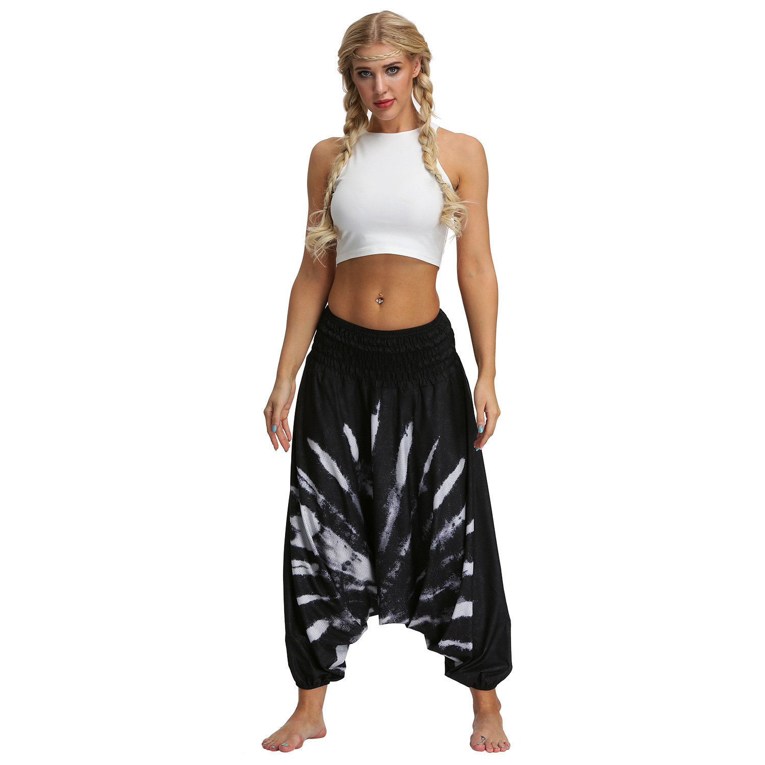 Title 2, Pantalones de yoga fitness de ocio grandes para...