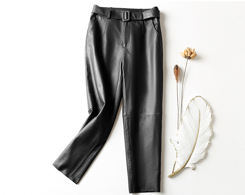 Title 2, High-waisted leather pants. Elevate your style ...