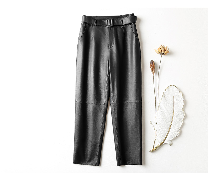 Title 3, High-waisted leather pants. Elevate your style ...