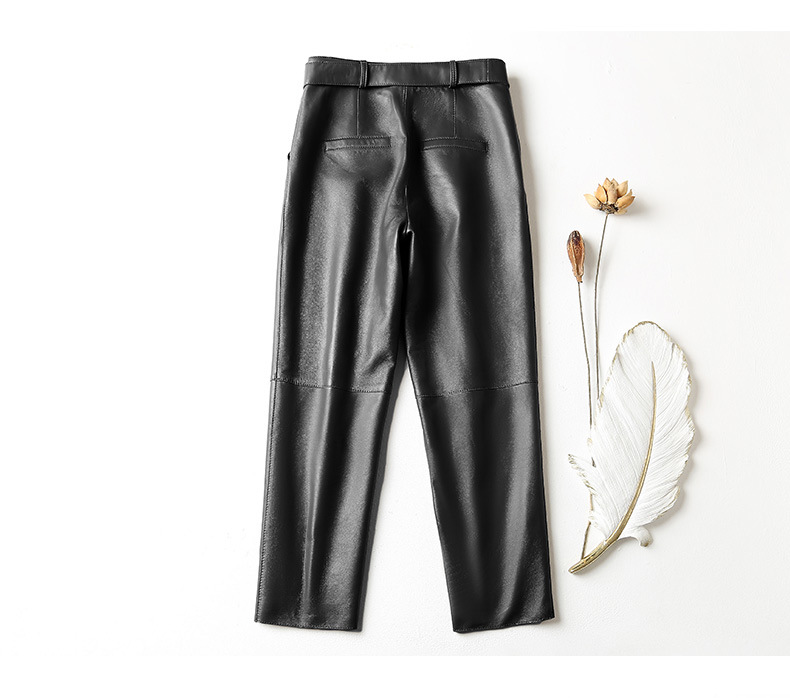 Title 4, High-waisted leather pants. Elevate your style ...