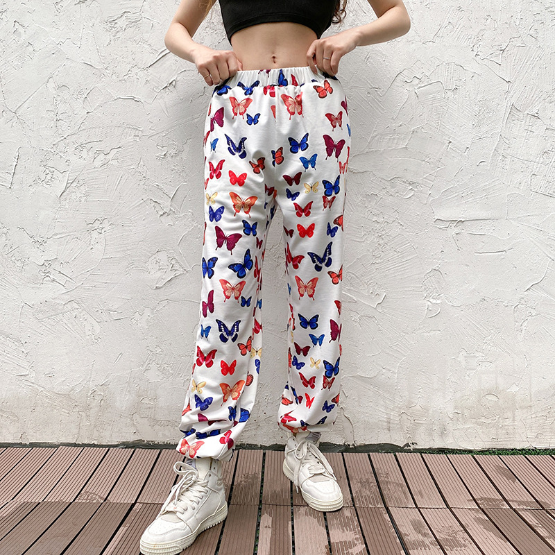 Title 2, Butterfly print sweatshirt trousers