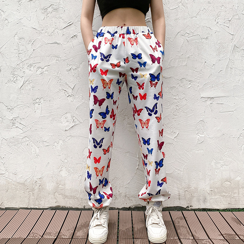 Title 3, Butterfly print sweatshirt trousers