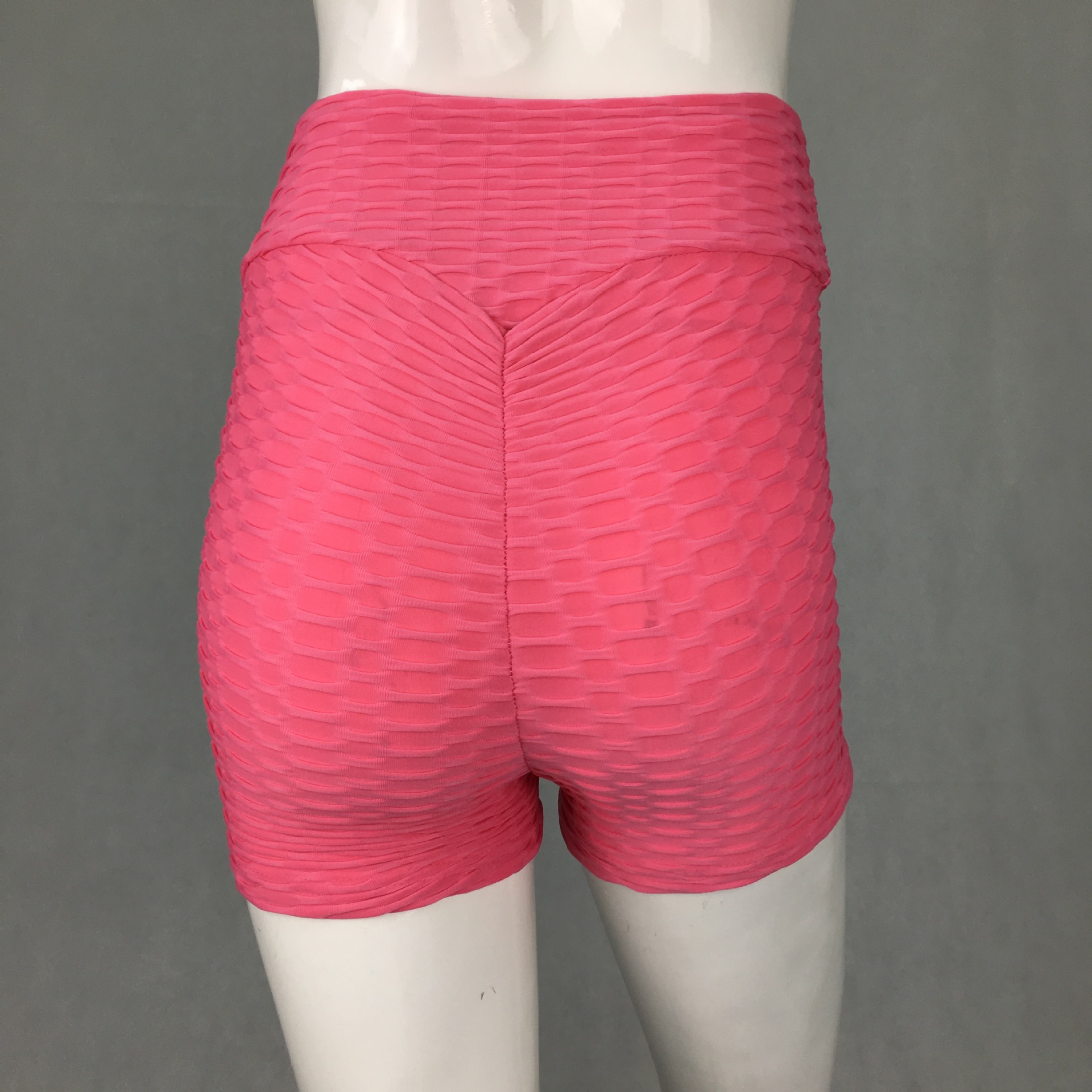 Title 32, Jacquard sports solid color stretch running sho...