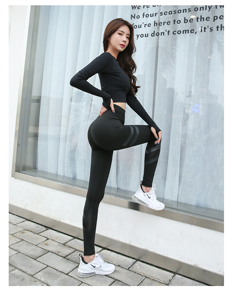 Title 6, High waist sexy thin yoga womens pants. Design...