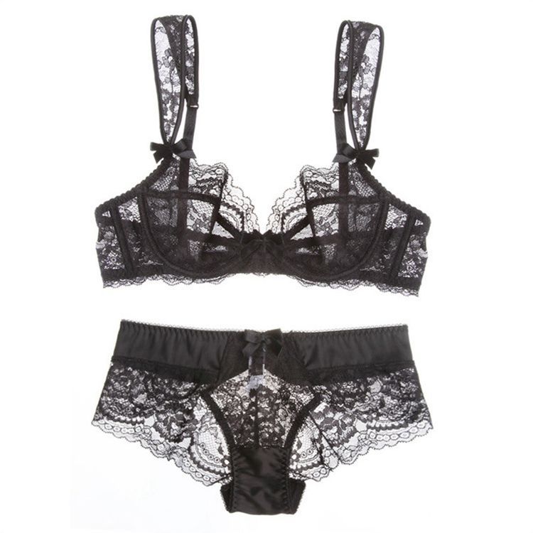 Title 6, Ultra-Thin Sexy Gathered Lingerie Set, designed...