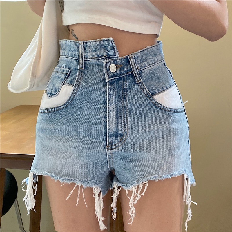 Title 18, Vintage irregular high-rise jeans that flatter ...