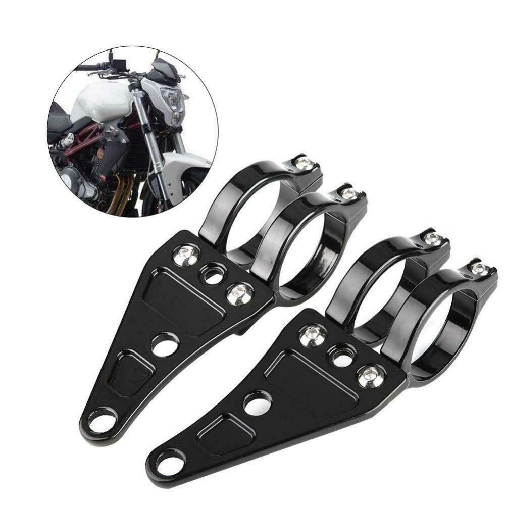 Title 2, Motorcycle Headlamp Bracket Securely Mounts You...