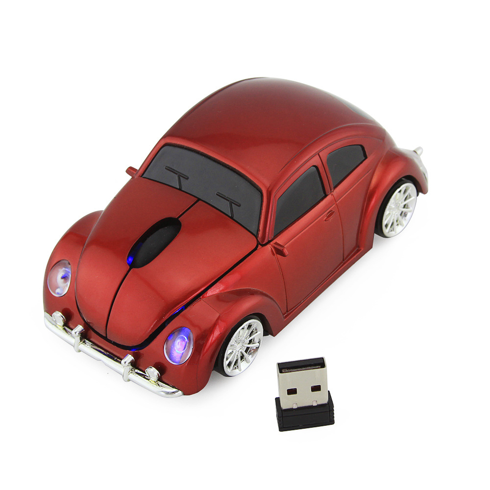 Title 2, Mouse wireless Beetle Car Mouse Beetle 2.4G. De...