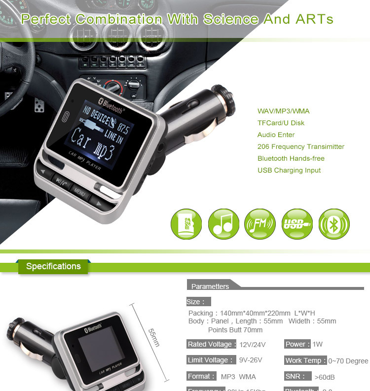 Title 1, Auto Bluetooth mp3