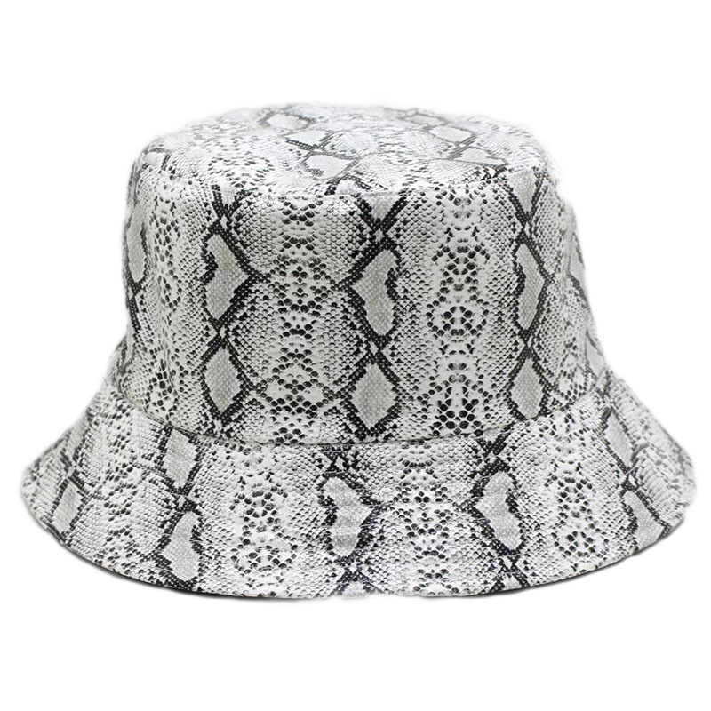 Title 18, Cappello da pescatore con stampa serpente unise...