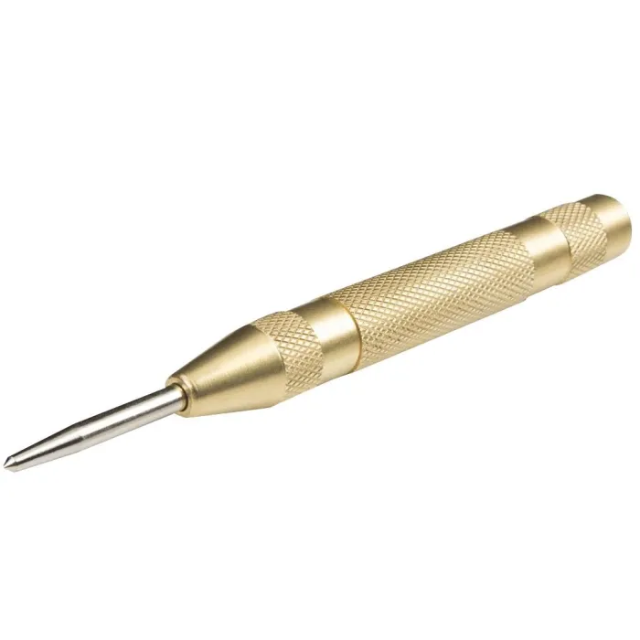 Automatic Center Punch, Spring-Loaded Punch for Metal, Wood and Glass, Multi-Pack Options - detail photo 3
