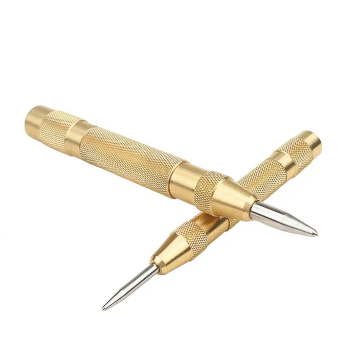 Automatic Center Punch, Spring-Loaded Punch for Metal, Wood and Glass, Multi-Pack Options - detail photo 4