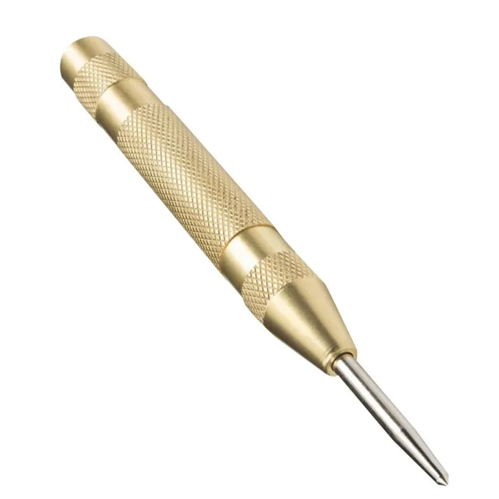 Automatic Center Punch, Spring-Loaded Punch for Metal, Wood and Glass, Multi-Pack Options - detail photo 5