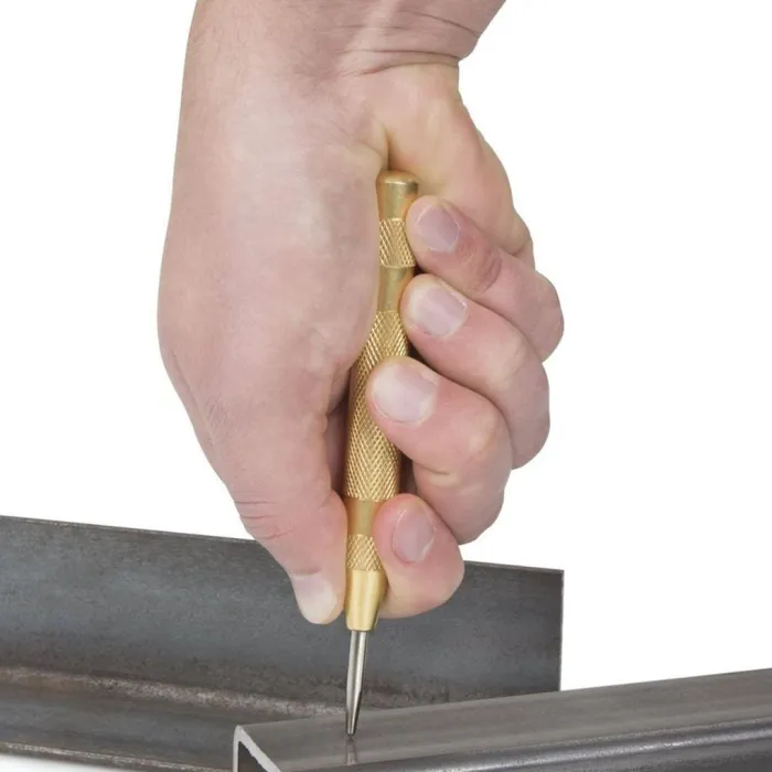 Automatic Center Punch, Spring-Loaded Punch for Metal, Wood and Glass, Multi-Pack Options - detail photo 6