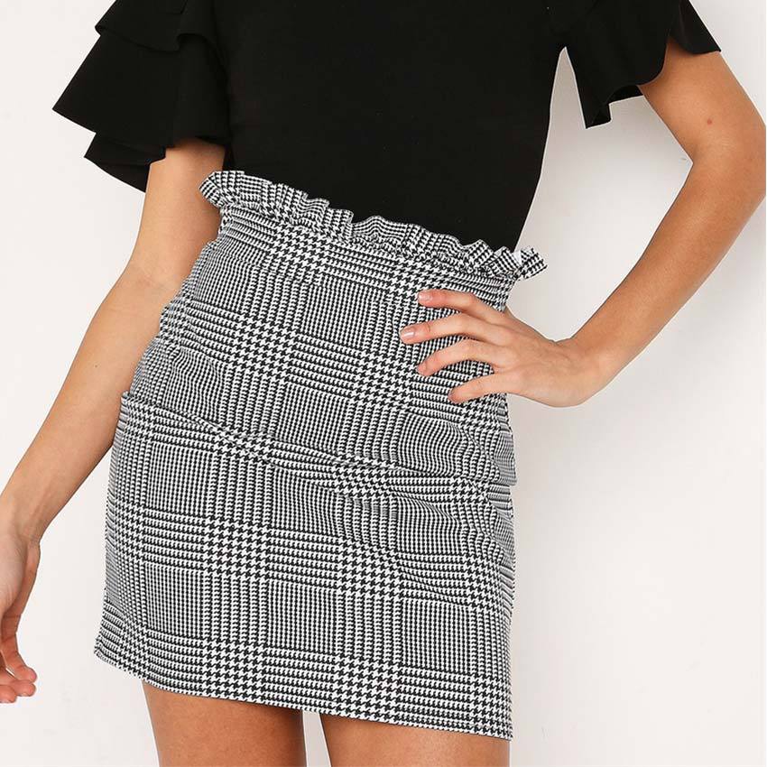 Title 1, Ruffled High Waist Skirt A stylish and flatteri...