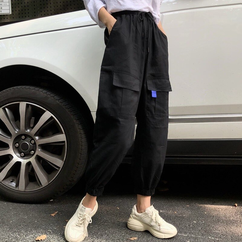 Title 7, Casual pants, womens overalls, loose harem pants