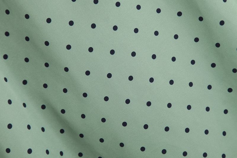 Title 9, Nova veleprodaja zelena polka dot print plisira...