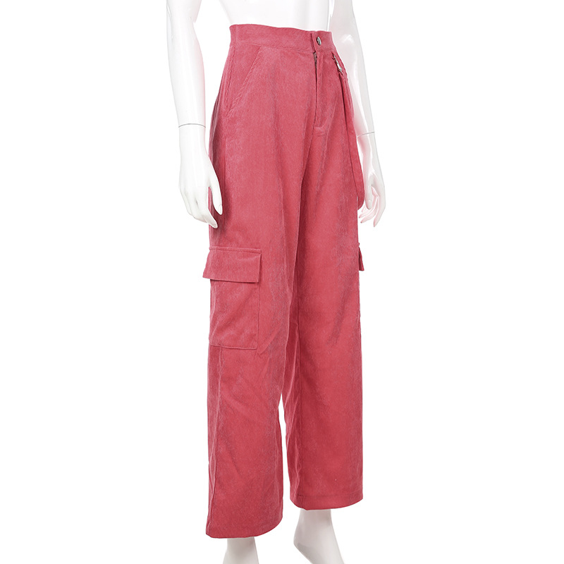 Title 12, Pantalon droit taille haute pour femme, un inco...