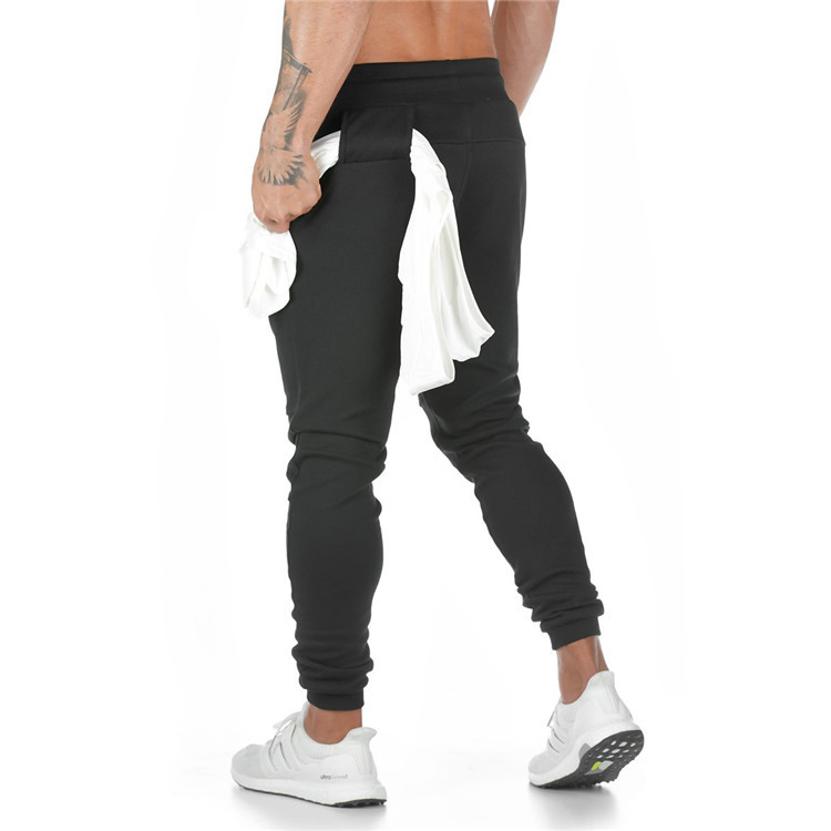 Title 4, Sports pants mens hanging towel running traini...