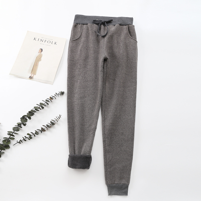 Title 5, Plus velvet warm sports pants